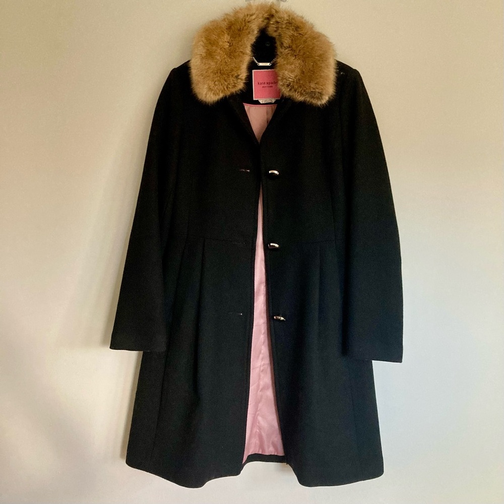 Kate Spade Wool Blend Coat